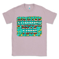 Lilac summer time glitter pineable Classic Tee - CowCowDesign