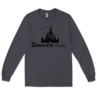 Smoke desantis world anti woke corporation political t shirt Long Sleeve Tee - baoMotion