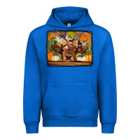 Cobalt fall cow Urban Hoodie - Jasminsmagicworld