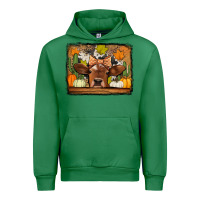 Emerald fall cow Urban Hoodie - Jasminsmagicworld