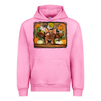 Fuchsia Pink fall cow Urban Hoodie - Jasminsmagicworld