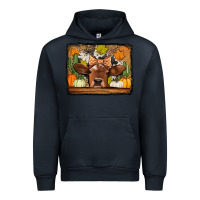 Navy fall cow Urban Hoodie - Jasminsmagicworld