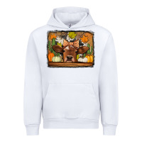 White fall cow Urban Hoodie - Jasminsmagicworld