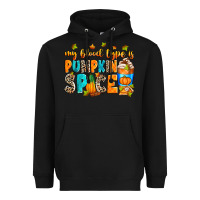 Black My blood type is pumpkin spice Heavyweight Hoodie - RanaPortraitStore
