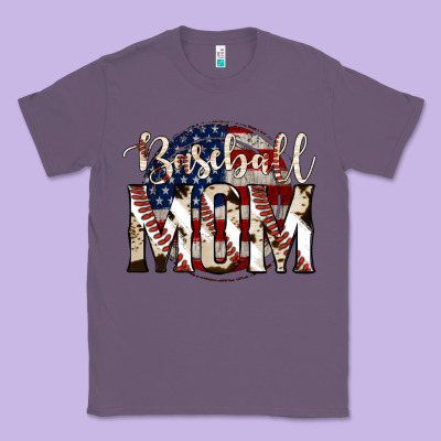 Baseball Mom Classic Tee Designed By Jasminsmagicworld