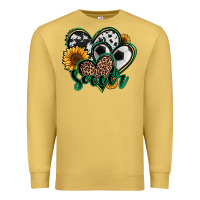 Antique Gold soccer hearts Premium Sweatshirt - Jasminsmagicworld