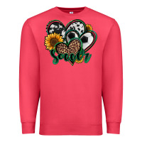 Cardinal soccer hearts Premium Sweatshirt - Jasminsmagicworld