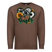 Chestnut soccer hearts Premium Sweatshirt - Jasminsmagicworld