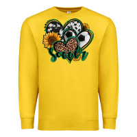 Lemon soccer hearts Premium Sweatshirt - Jasminsmagicworld