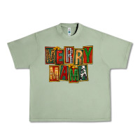 Oil Green merry mama Urban Heavy Tee - FaDigitalArtStudio