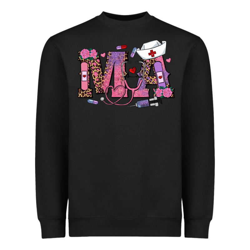 Valentines Day Ma Nurse Heavyweight Sweatshirt by RanaPortraitStore | Teevron