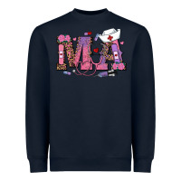 Navy valentines day ma nurse Heavyweight Sweatshirt - RanaPortraitStore