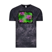 Cloud Black halloween spooky stars background Vintage Tee - BundleAndBundleShop