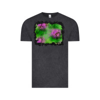 Vintage Black halloween spooky stars background Vintage Tee - BundleAndBundleShop