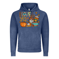 Vintage Denim i love fall most of fall Vintage Hoodie - CowhideDigitalArt