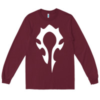 Burgundy world of warcraft movie Long Sleeve Tee - baoMotion