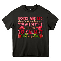 Asphalt roses are red chocolates are brown Heavy Core Tee - OliviaCreatesArt