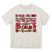 Cream roses are red chocolates are brown Heavy Core Tee - OliviaCreatesArt