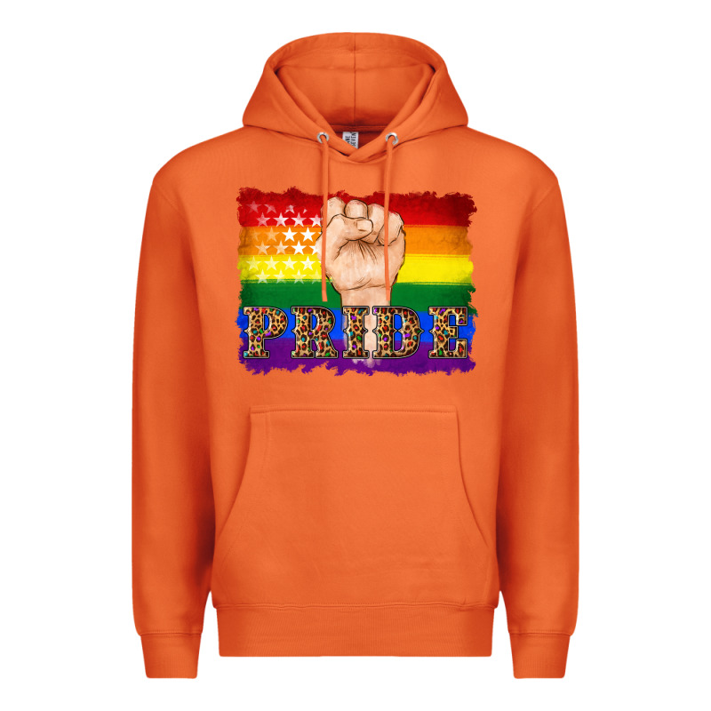 Lgbtq  Flag And Hand Pride Premium Hoodie by Artiststas | Teevron