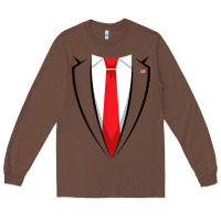 Chestnut halloween trump suit shirt us president easy costume t shirt Long Sleeve Tee - baoMotion