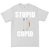 Dove Grey Studip Cupid Premium Tee - Bettercallsaul