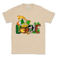 Mushroom St. Patrick's Love and golds Classic Tee - OliviaCreatesArt