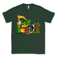 Sports Green St. Patrick's Love and golds Classic Tee - OliviaCreatesArt