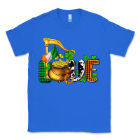 True Royal St. Patrick's Love and golds Classic Tee - OliviaCreatesArt