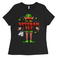 Black im the veteran elf Ladies Tee - FaDigitalArtStudio