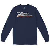 Navy fast & furious tokyo drift kanji movie poster t shirt Long Sleeve Tee - baoMotion