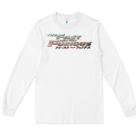 White fast & furious tokyo drift kanji movie poster t shirt Long Sleeve Tee - baoMotion