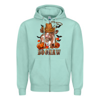 Seafoam Boohaw Heifer Zipper Hoodie - RanaPortraitStore