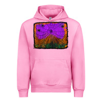 Fuchsia Pink halloween spider web background Urban Hoodie - Jasminsmagicworld