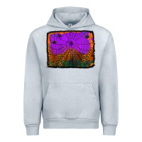 Heather Grey halloween spider web background Urban Hoodie - Jasminsmagicworld