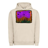 Pigment French Oak halloween spider web background Urban Hoodie - Jasminsmagicworld