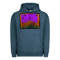Pigment Midnight Navy halloween spider web background Urban Hoodie - Jasminsmagicworld