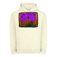 Pigment Pistachio halloween spider web background Urban Hoodie - Jasminsmagicworld