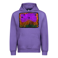 Tulip halloween spider web background Urban Hoodie - Jasminsmagicworld