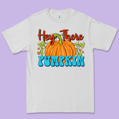 Hey There Pumpkin Premium Tee Designed By Fadigitalartstudio