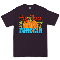 Plum Hey There Pumpkin Premium Tee - FaDigitalArtStudio