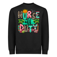 Black nurse off duty summer break Heavyweight Sweatshirt - RanaPortraitStore
