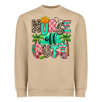Mushroom nurse off duty summer break Heavyweight Sweatshirt - RanaPortraitStore