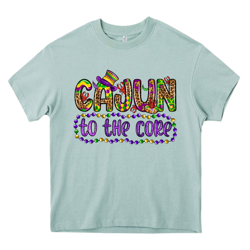 Cajun To The Core Heavy Core Tee by OliviaCreatesArt | Teevron
