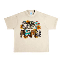 Sandshell Cat  Mama Urban Heavy Tee - FaDigitalArtStudio