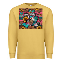 Antique Gold nurse hearts Premium Sweatshirt - Jasminsmagicworld