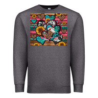 Charcoal Heather nurse hearts Premium Sweatshirt - Jasminsmagicworld
