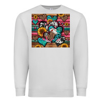 Dove Grey nurse hearts Premium Sweatshirt - Jasminsmagicworld