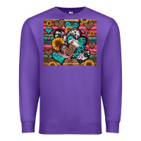Purple nurse hearts Premium Sweatshirt - Jasminsmagicworld