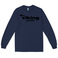 Navy viking yachts Long Sleeve Tee - baoMotion