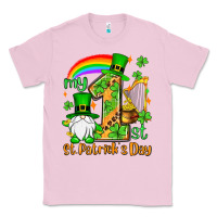 Bubblegum Pink St. Patrick's My 1st St. Patrick's Day Classic Tee - OliviaCreatesArt